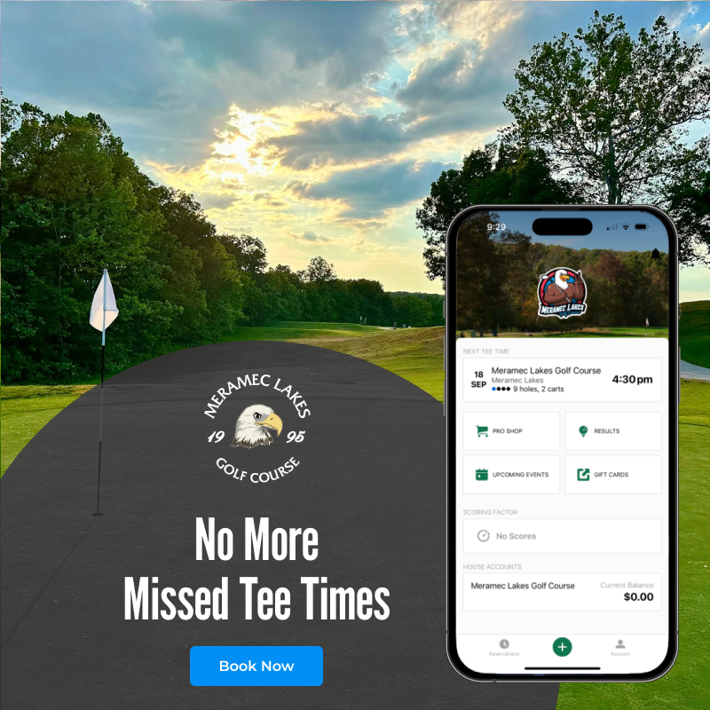 Meramec Lakes 2025 CourseRev.ai Roll Out Pop Up